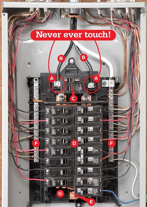 add a new electrical leg fro breaker box|connecting circuit breakers to electrical box.